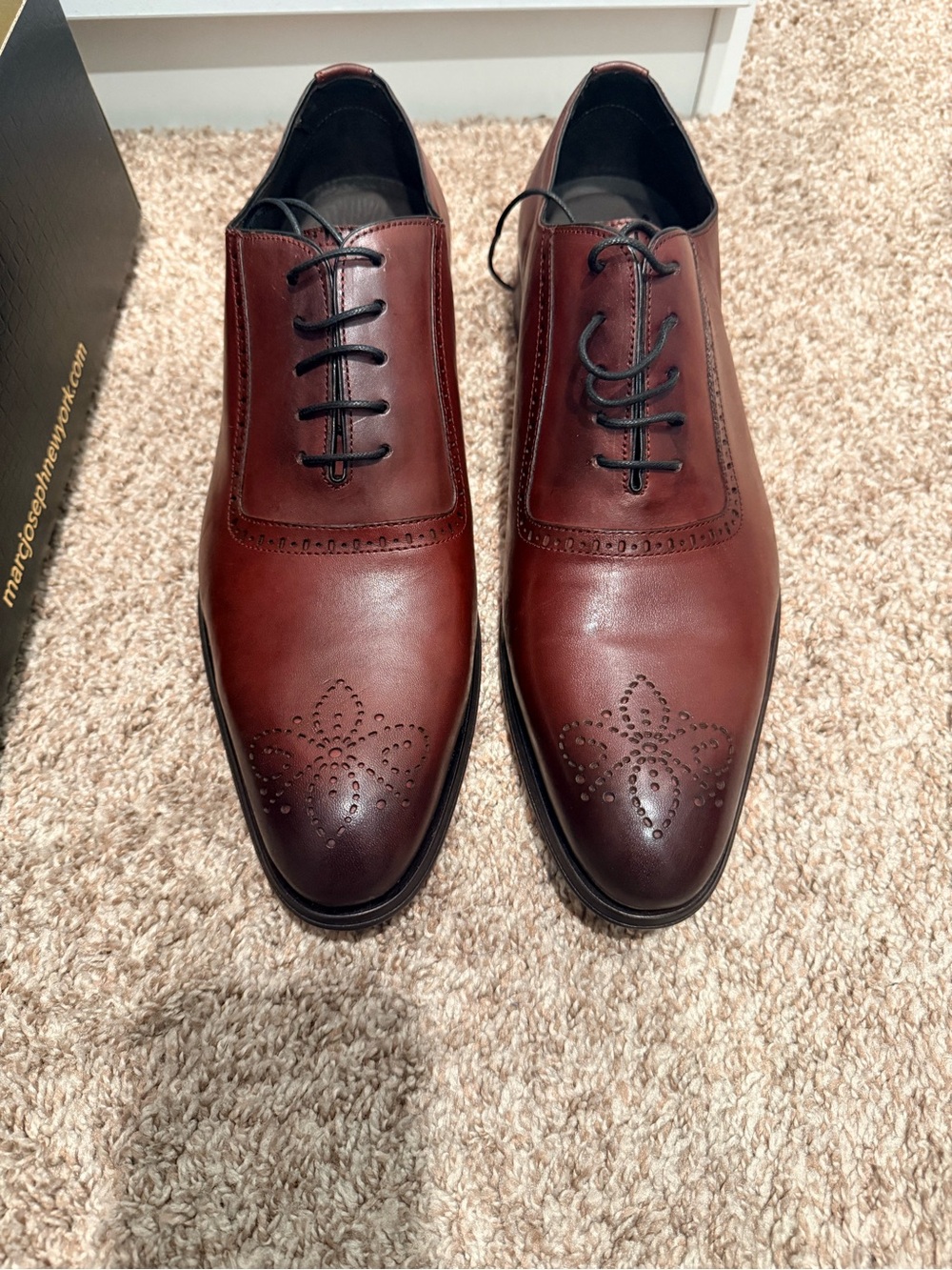 Marc Jacobs New York Wine Toscana Napa Oxfords - Picture 2 of 6